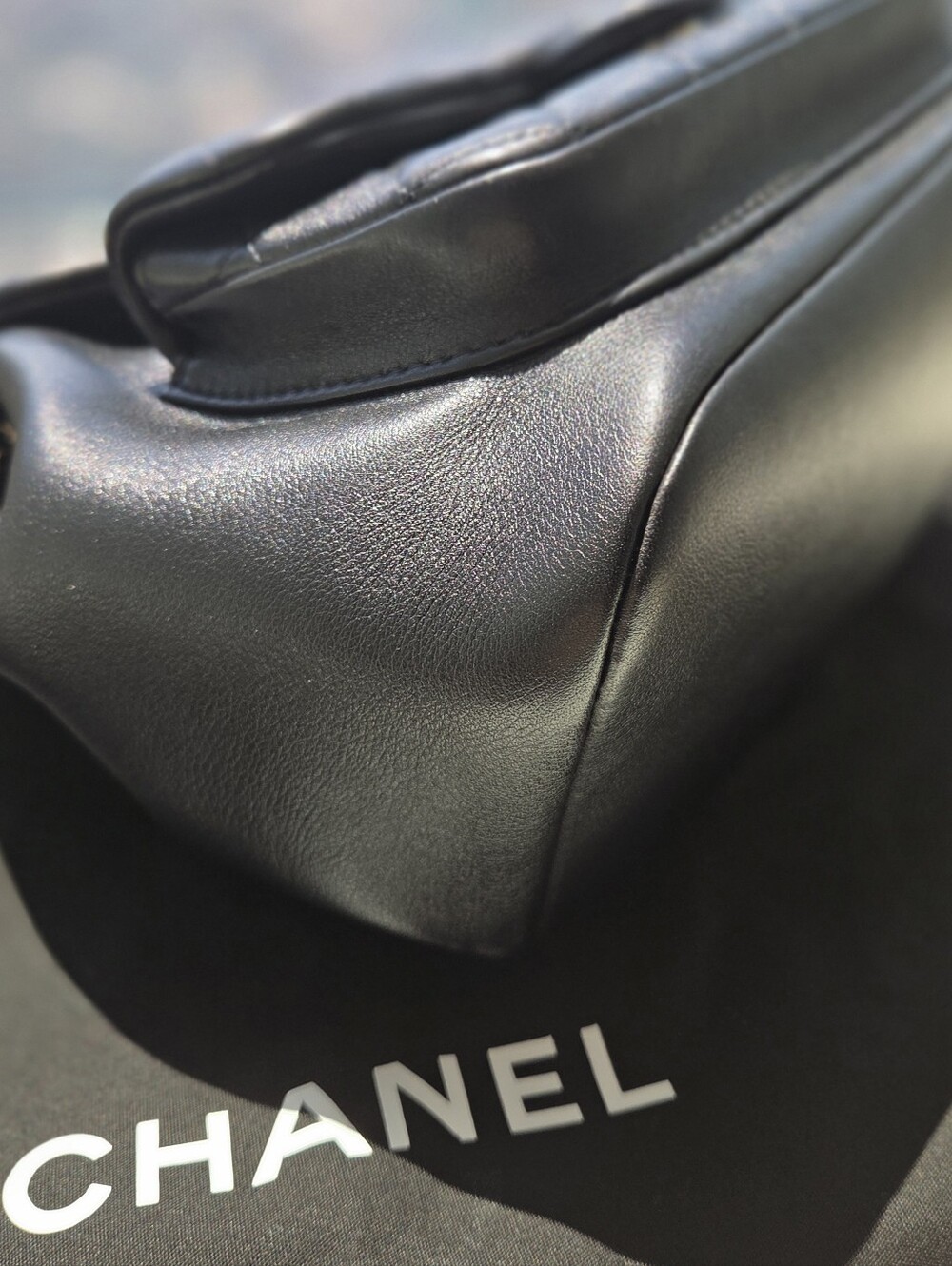 Chanel Large Duma Calfskin Leather Backpack Black - Picture 2 of 15